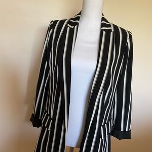 H&M Striped Blazer